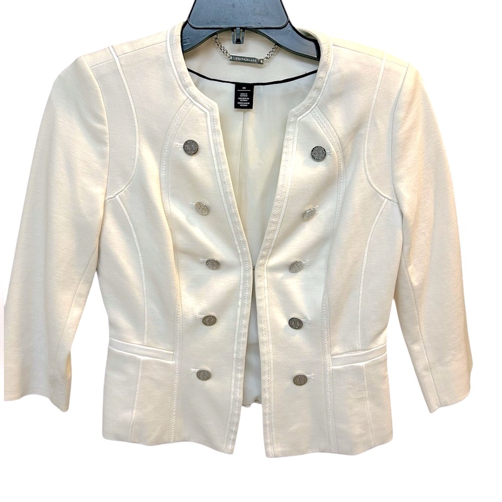 WHBM Creme Blazer Size 00